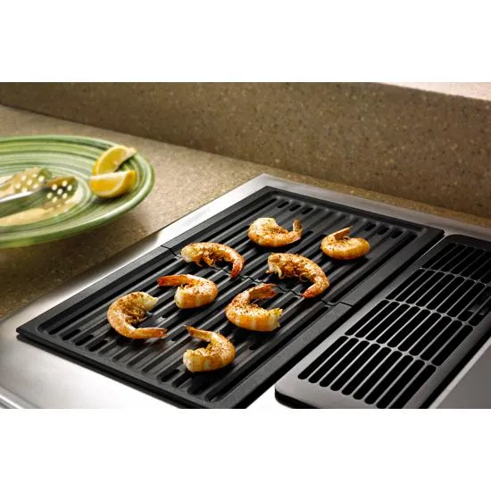 Jennair JES9860CAS Slide-In Modular Electric Downdraft Range With Convection. 30