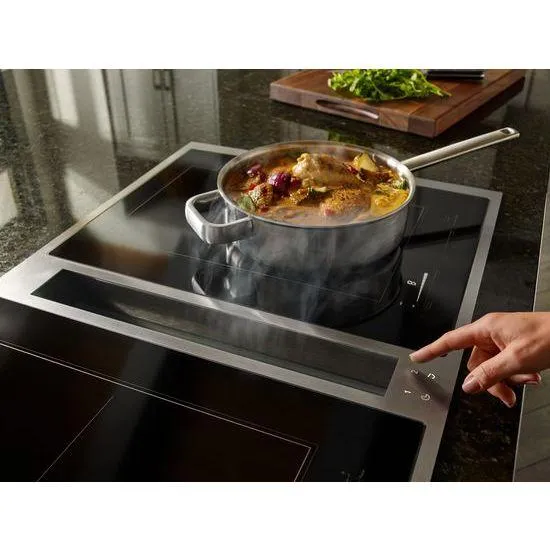 Jennair JID4436ES Jenn-Air Euro-Style 36? Induction Downdraft Cooktop - Stainless Steel