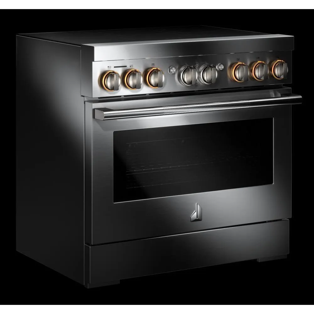 Jennair JPIFC736RL Rise&#8482; 36 Induction Professional-Style Range