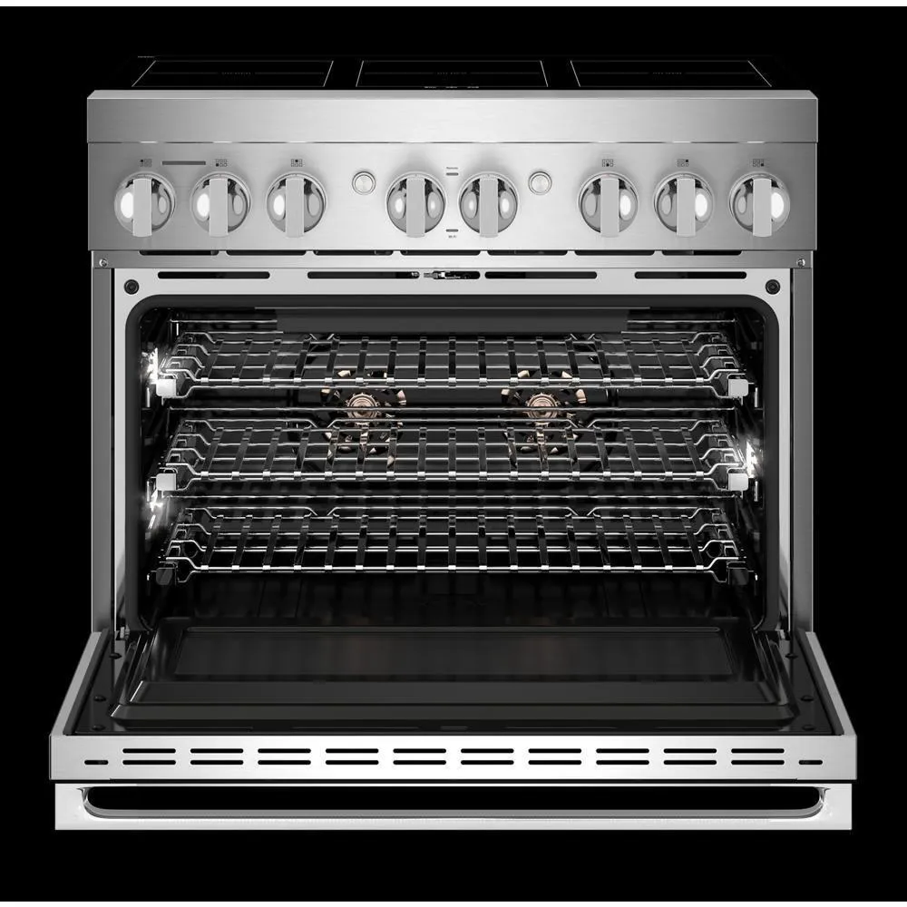 Jennair JPIFC736RM Noir&#8482; 36 Induction Professional-Style Range