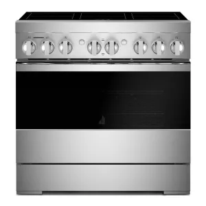 Jennair JPIFC736RM Noir&#8482; 36 Induction Professional-Style Range