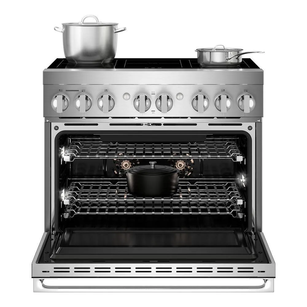 Jennair JPIFC736RM Noir&#8482; 36 Induction Professional-Style Range