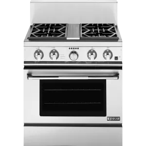 Jennair PRD3030NP 30 Pro-Style Dual-Fuel Range With Convection Ranges Jenn-Air
