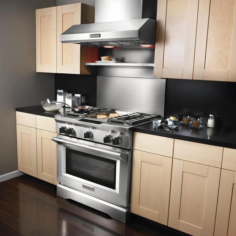 Jennair W10225949 Stainless Steel Backsplash With Dual Position Shelf