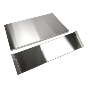 Jennair W10225949 Stainless Steel Backsplash With Dual Position Shelf