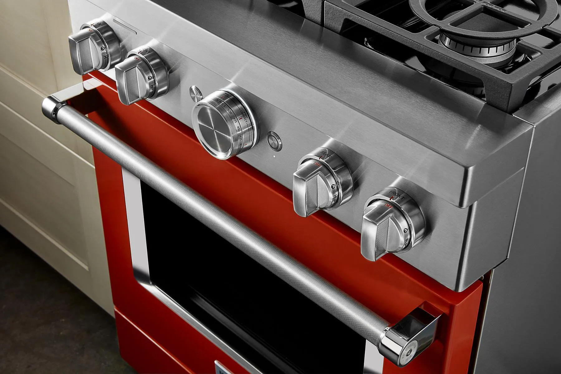 Kitchenaid KFDC500JSC Kitchenaid 30'' Smart Commercial-Style Dual Fuel Range With 4 Burners - Scorched Orange