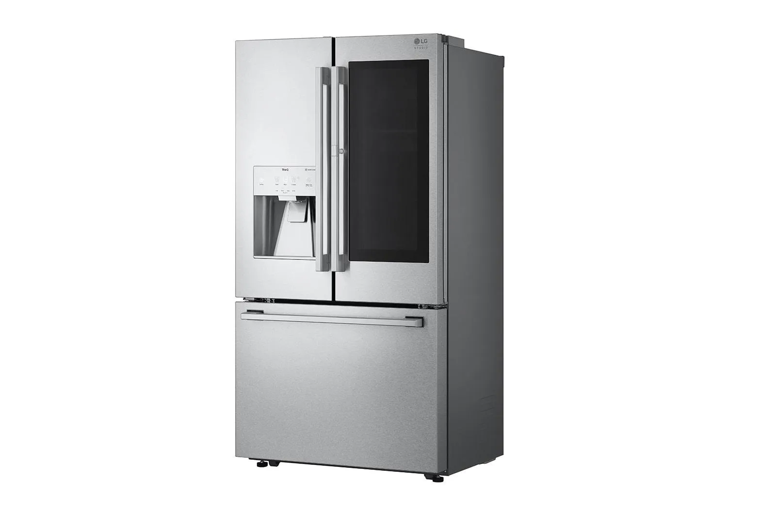 Lg SRFVC2416S Lg Studio 24 Cu. Ft. Smart Instaview Door-In-Door Large Capacity Counter-Depth Refrigerator With Craft Ice&#8482; Maker