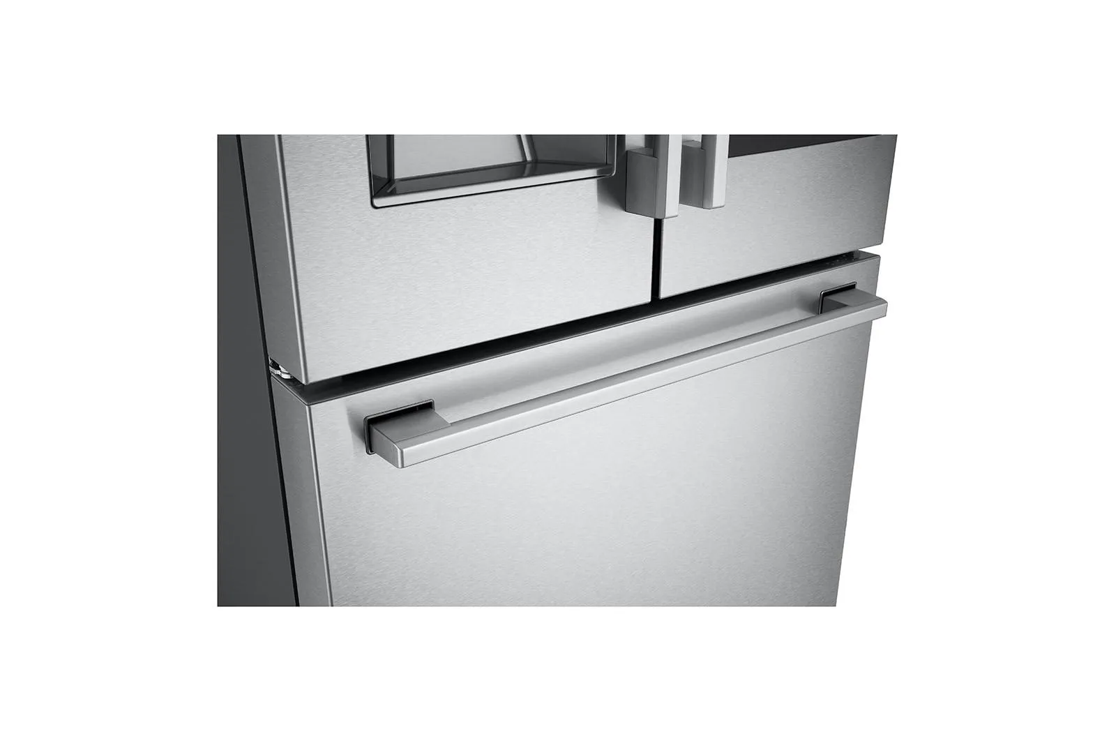 Lg SRFVC2416S Lg Studio 24 Cu. Ft. Smart Instaview Door-In-Door Large Capacity Counter-Depth Refrigerator With Craft Ice&#8482; Maker