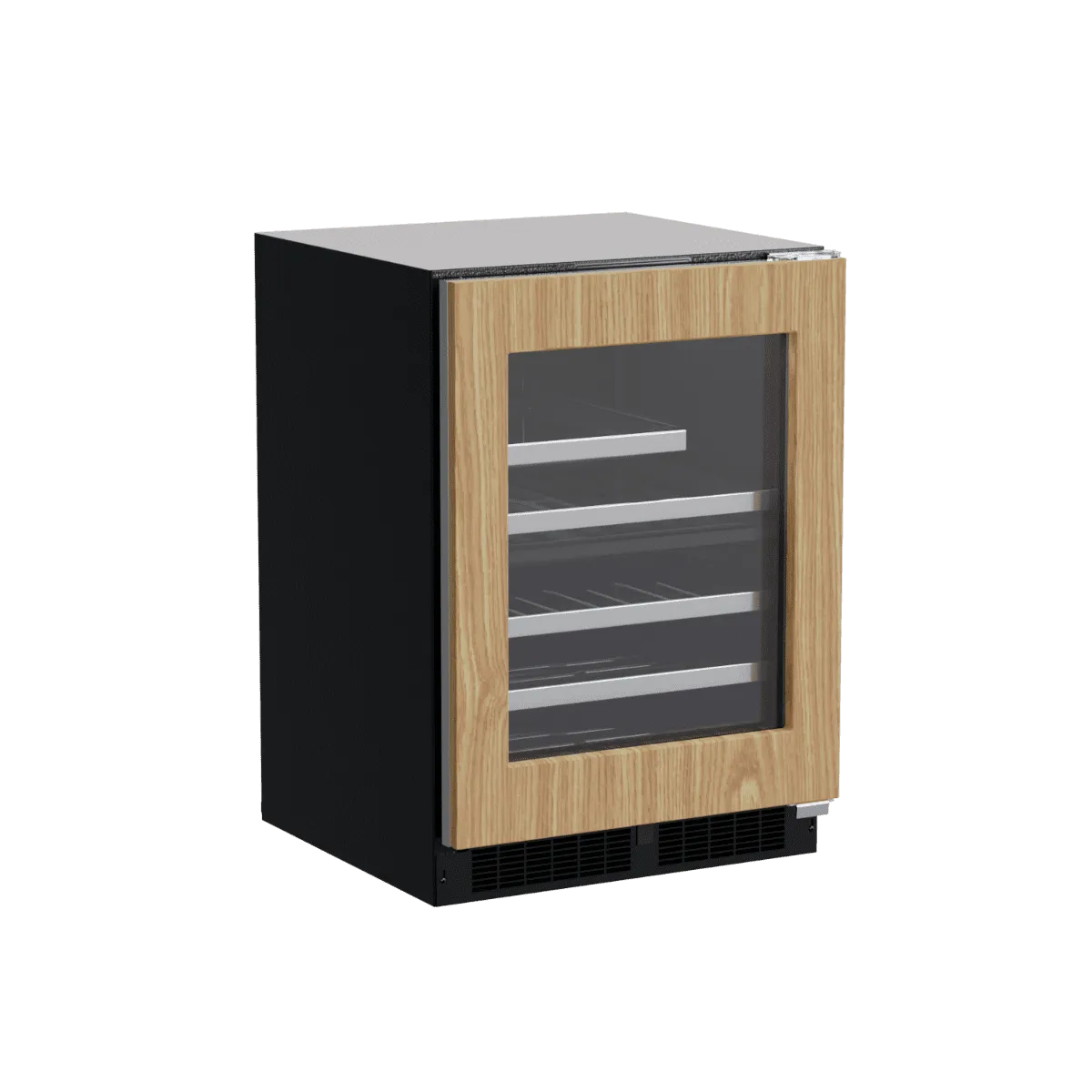 Marvel MPBD424IG31A 24-In Professional Built-In Dual Zone Wine And Beverage Center With Door Style - Panel Ready Frame Glass