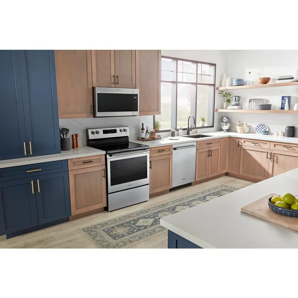 Maytag MER4800PZ 30-Inch Wide Electric Range With Steam Clean - 5.3 Cu. Ft.