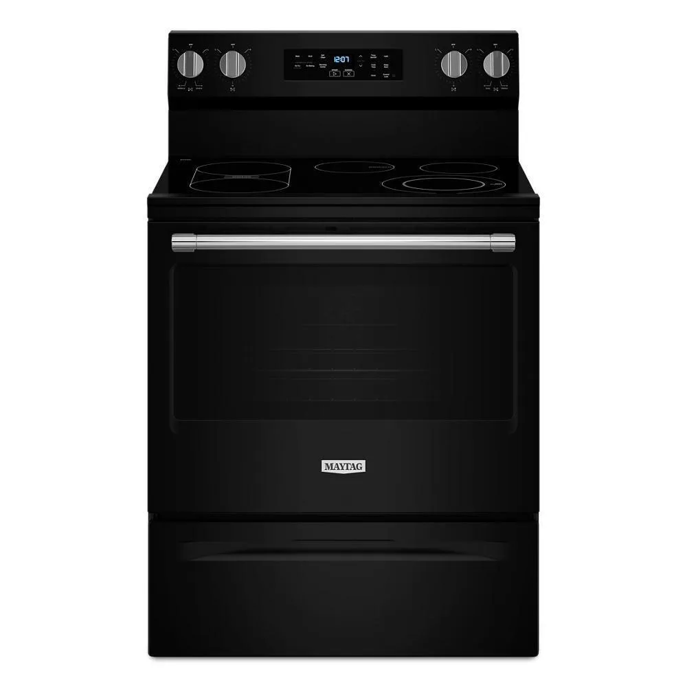 Maytag MFES6030RB 30-Inch Wide Electric Range With No Preheat Air Fry And Air Baking - 5.3 Cu. Ft.