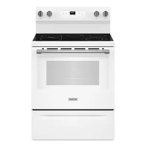 Maytag MFES6030RW 30-Inch Wide Electric Range With No Preheat Air Fry And Air Baking - 5.3 Cu. Ft.