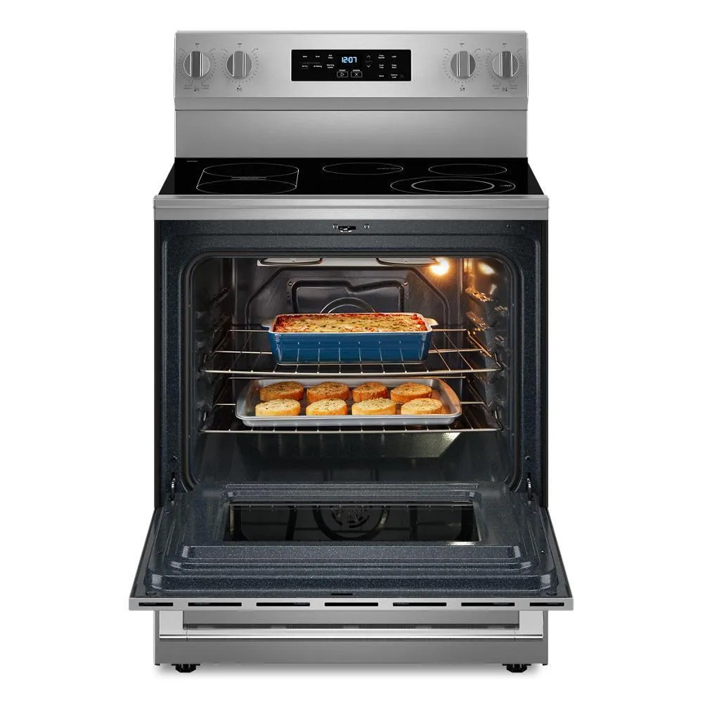 Maytag MFES6030RZ 30-Inch Wide Electric Range With No Preheat Air Fry And Air Baking - 5.3 Cu. Ft.