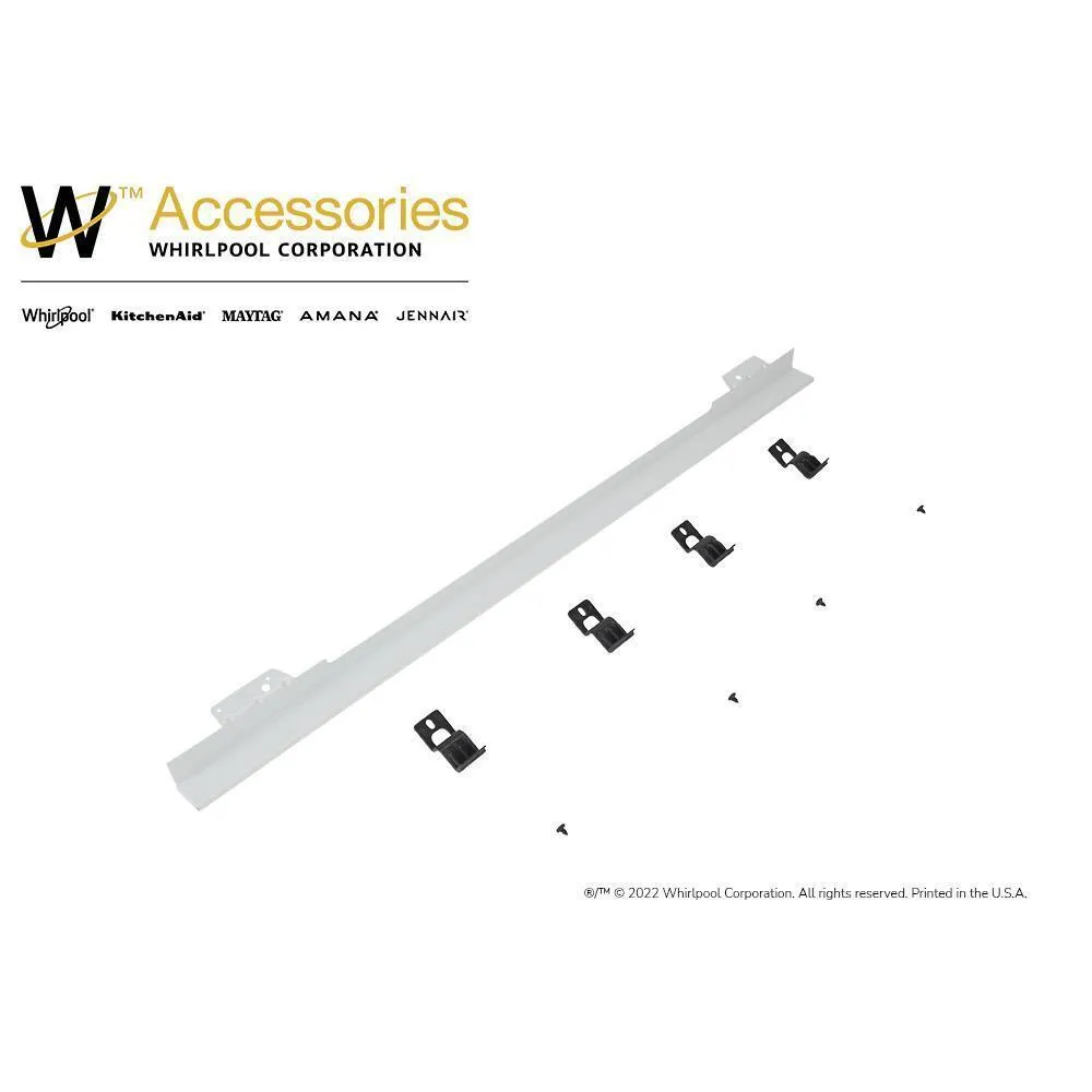 Maytag W11173683 30 Built-In Range Flush Installation Trim Kit. White