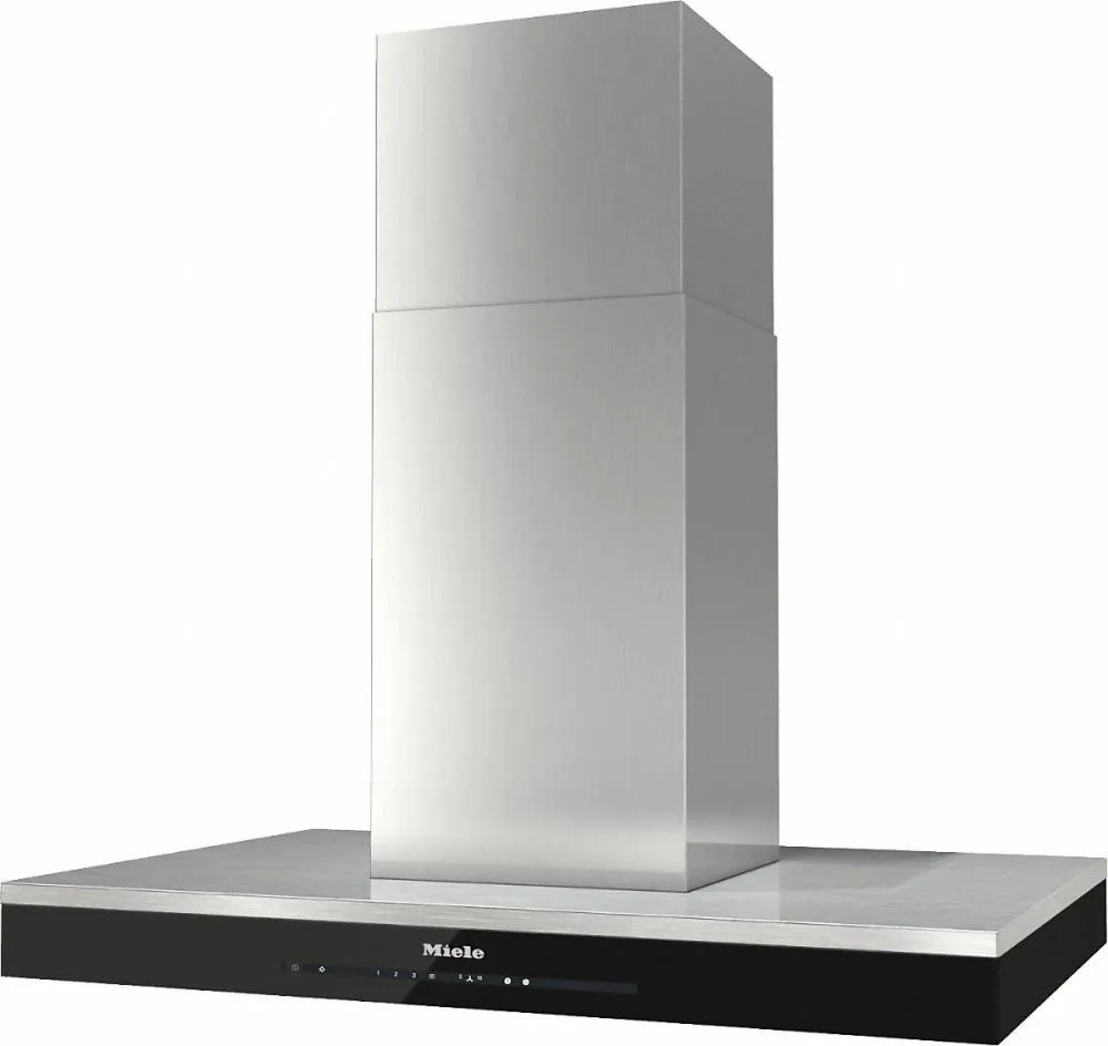 Miele DA6698D Puristic Edition 6000 Island STAINLESS STEEL DCor Hood With Energy-Efficient Led Lighting And Touch Controls For Simple Operation.