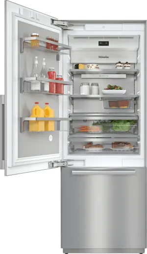 Miele KF2812SF STAINLESS STEEL Kf 2812 Sf - Mastercool&#8482; Fridge-Freezer For High-End Design And Technology On A Large Scale.