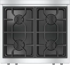 Miele KMR1124LPCLEANSTEEL Kmr 1124 Lp - Rangetop With 4 Burners For Professional Applications