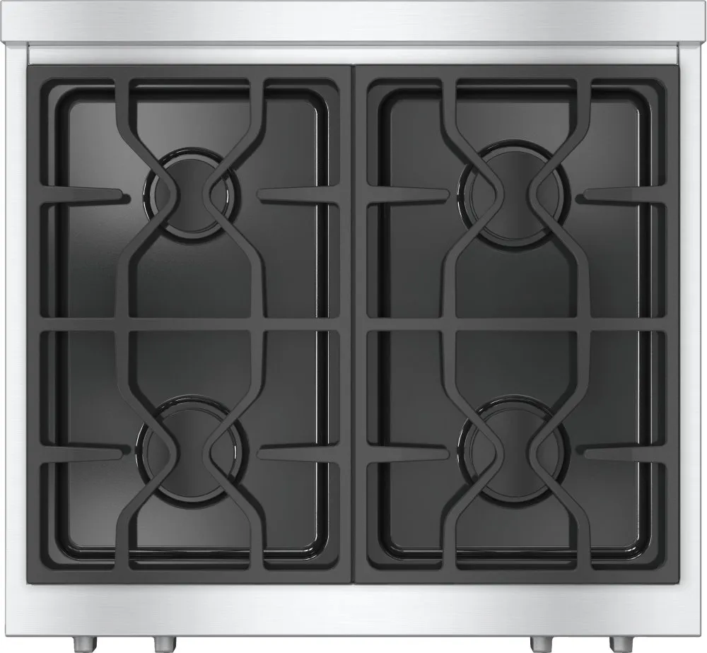 Miele KMR1124LPCLEANSTEEL Kmr 1124 Lp - Rangetop With 4 Burners For Professional Applications