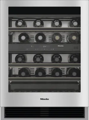 Miele KWT6322UG STAINLESS STEEL  Kwt 6322 Ug - Built-Under Wine Storage Unit With Flexiframe And Push2Open For Greater Versatility And Top-Quality Design.