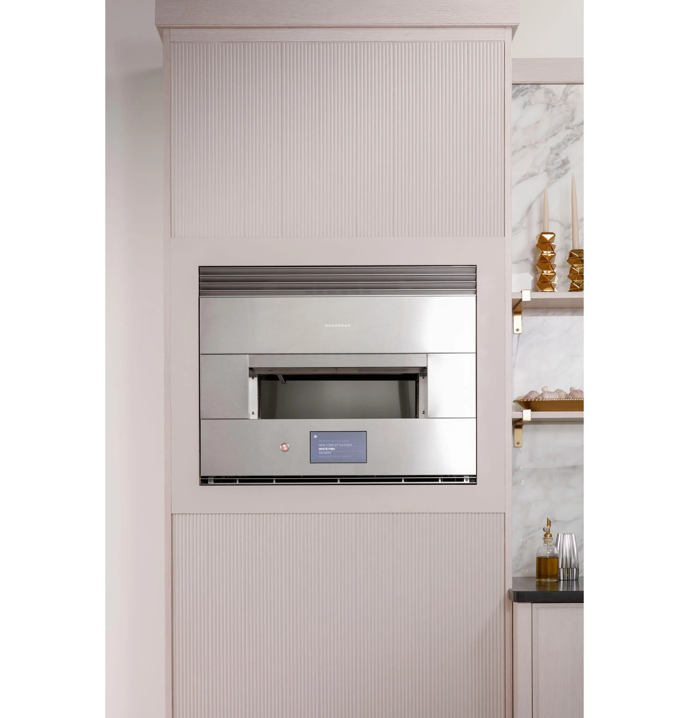 Monogram ZEP30FRSS Monogram 30 Smart Flush Hearth Oven