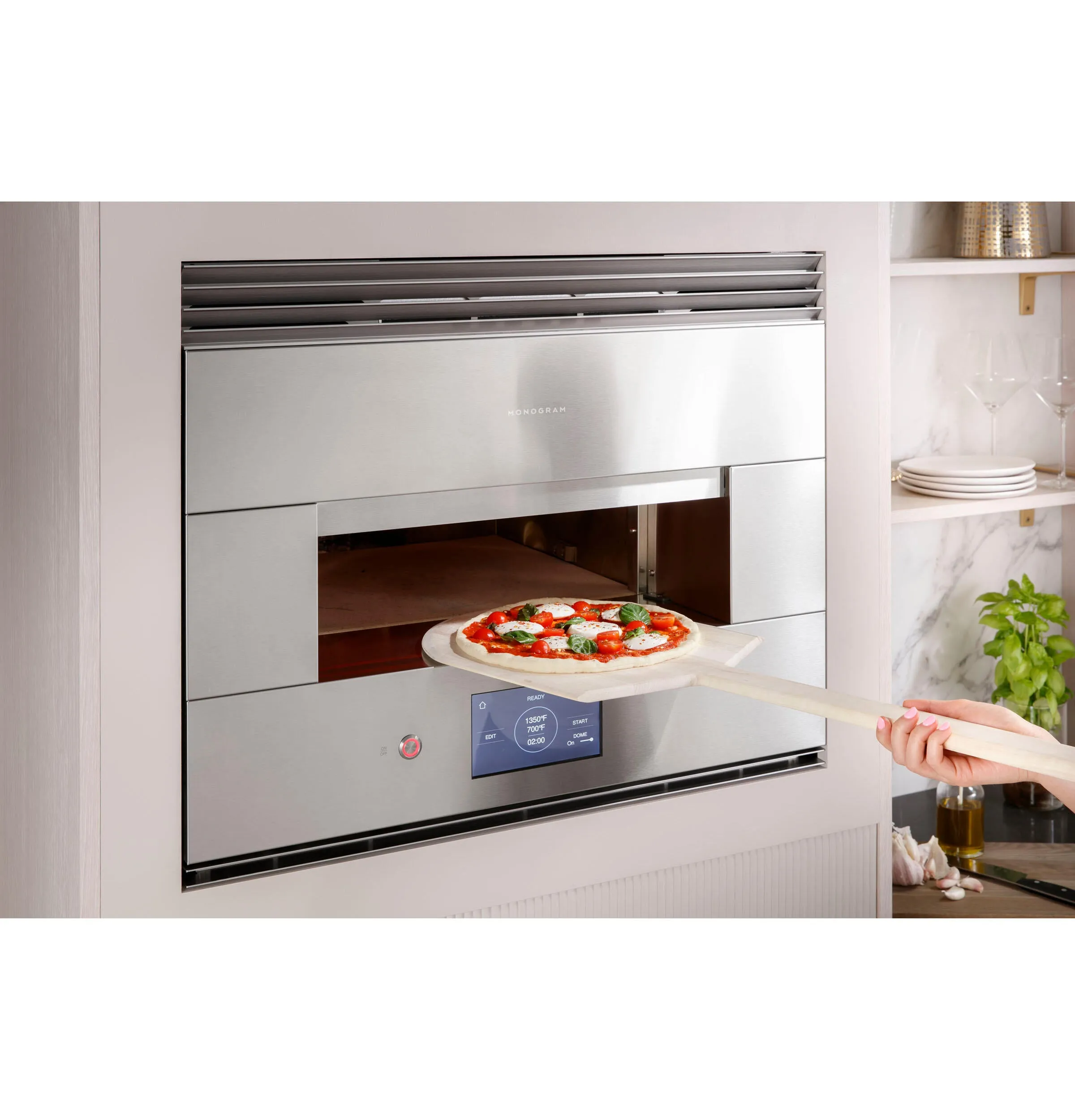 Monogram ZEP30FRSS Monogram 30 Smart Flush Hearth Oven