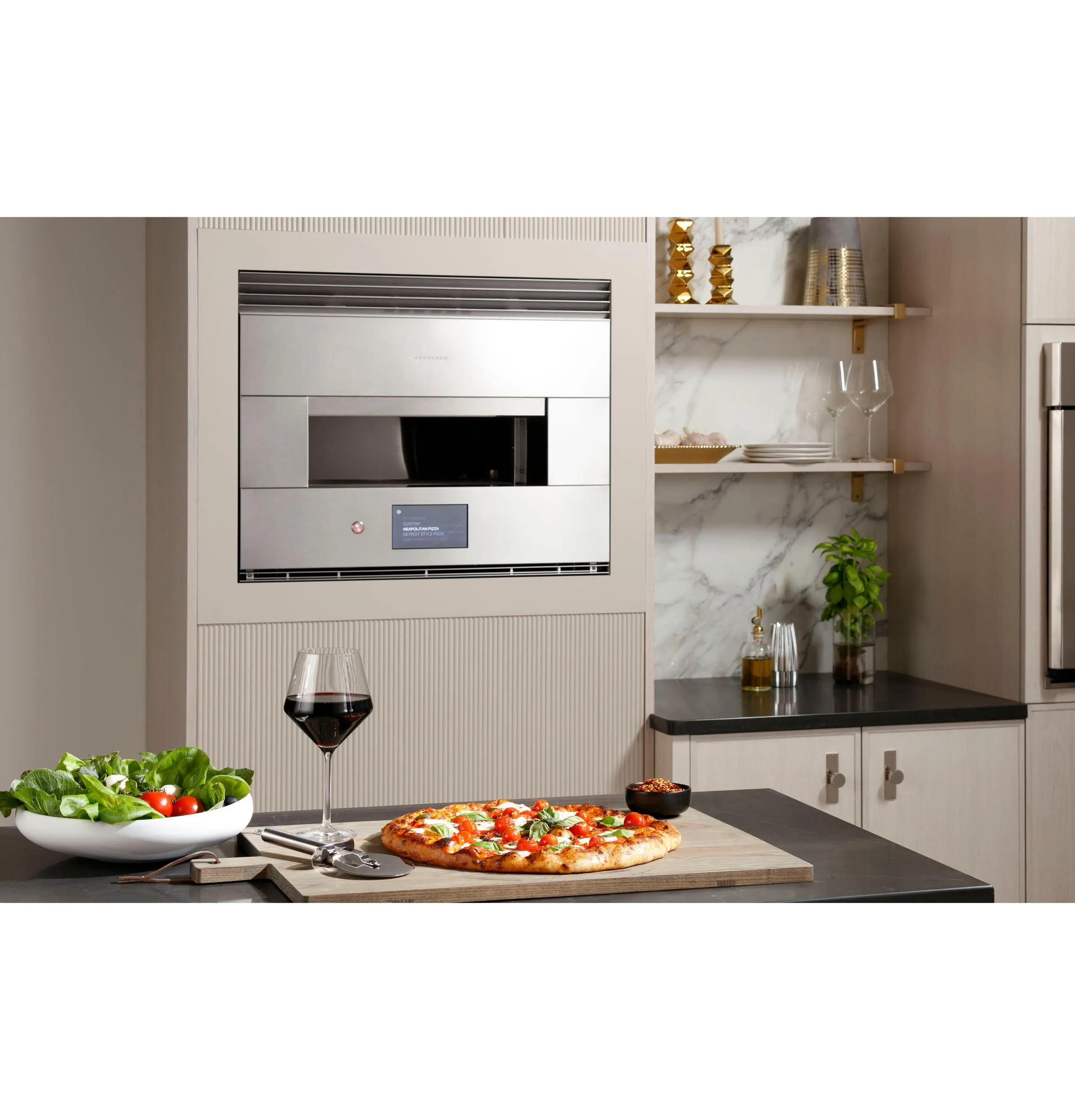 Monogram ZEP30FRSS Monogram 30 Smart Flush Hearth Oven