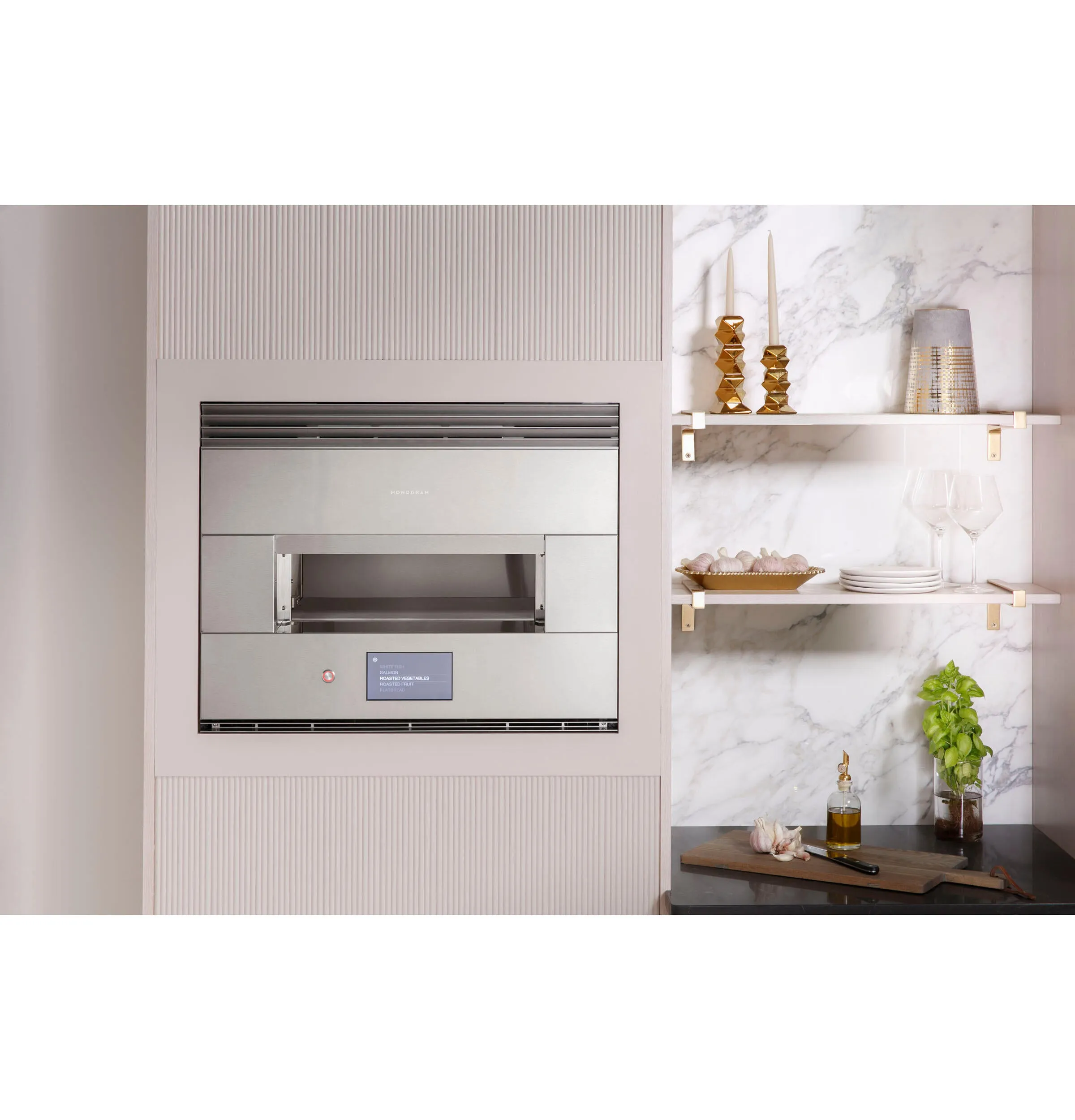 Monogram ZEP30FRSS Monogram 30 Smart Flush Hearth Oven