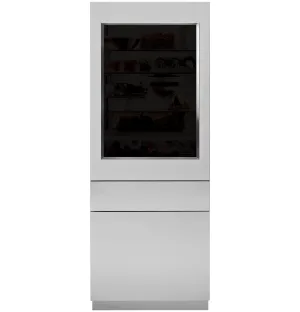 Monogram ZKGSN844NRH 30 Integrated Refer Ss Glass Door Panel. 84 Opening -3/4 . Rh
