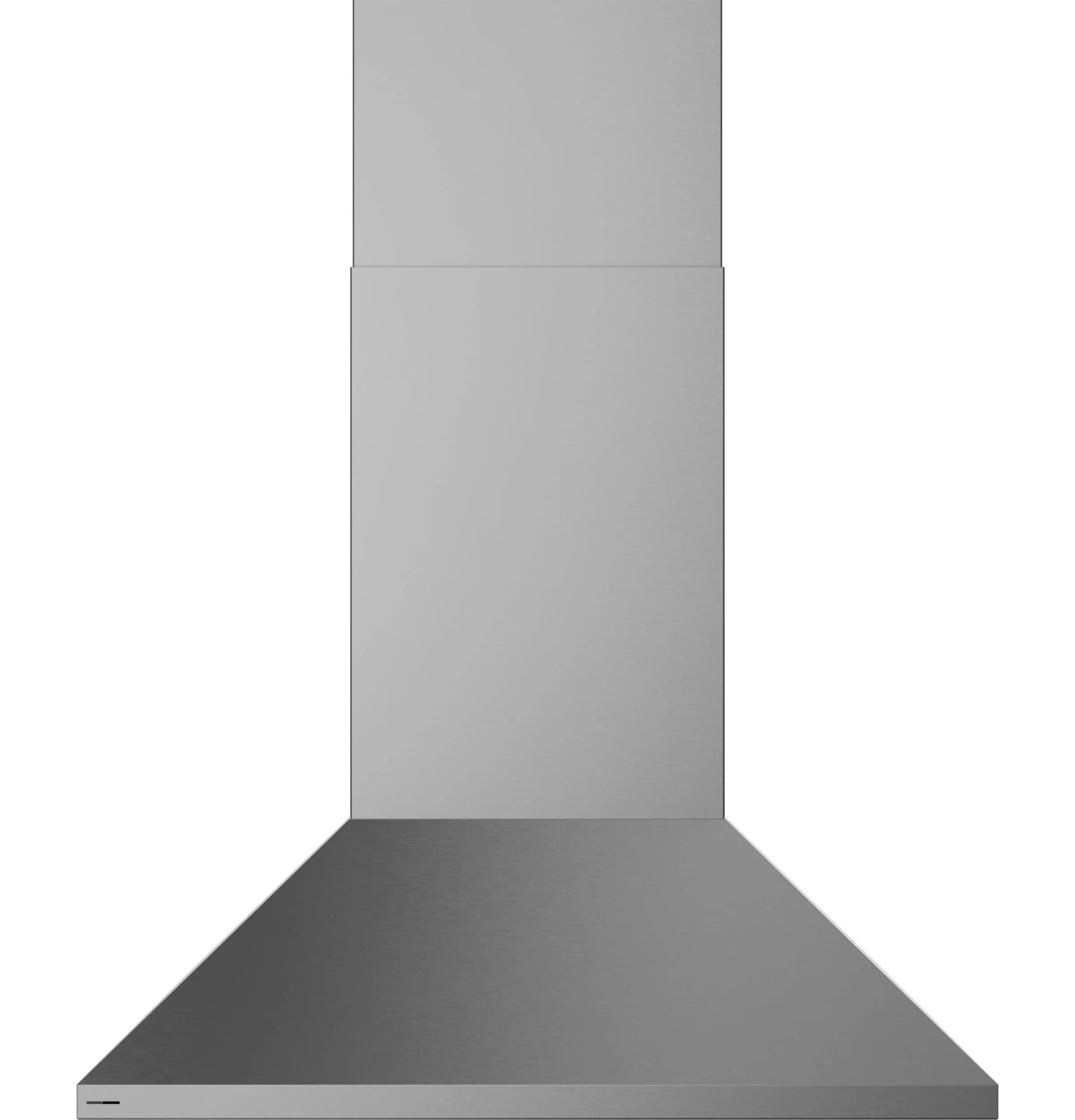 Monogram ZVIS361SRSS Monogram 36 Island Pyramid Chimney Vent Hood With Air Quality Sensors BLOWER SOLD SEPARATELY