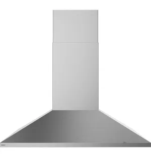 Monogram ZVIS481SRSS Monogram 48 Island Pyramid Chimney Vent Hood With Air Quality Sensors BLOWER SOLD SEPARATELY