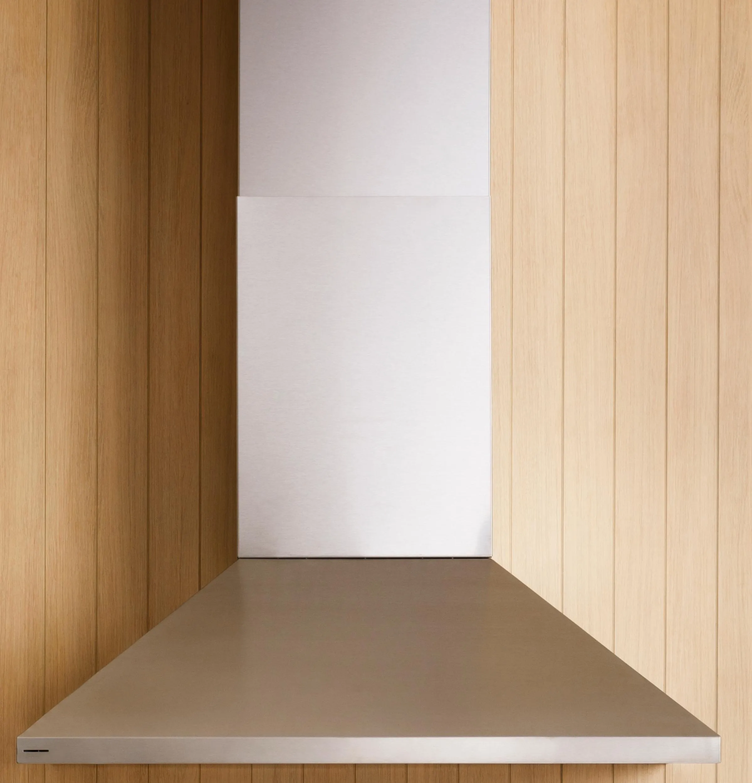 Monogram ZVIS481SRSS Monogram 48 Island Pyramid Chimney Vent Hood With Air Quality Sensors BLOWER SOLD SEPARATELY