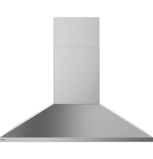 Monogram ZVWS481SRSS Monogram 48 Wall-Mounted Pyramid Chimney Vent Hood With Air Quality Sensors BLOWER SOLD SEPARATELY