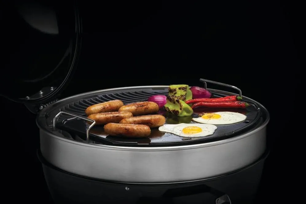 Napoleon Bbq 56083 Cast Iron Reversible Griddle For 22 Inch Charcoal Grills