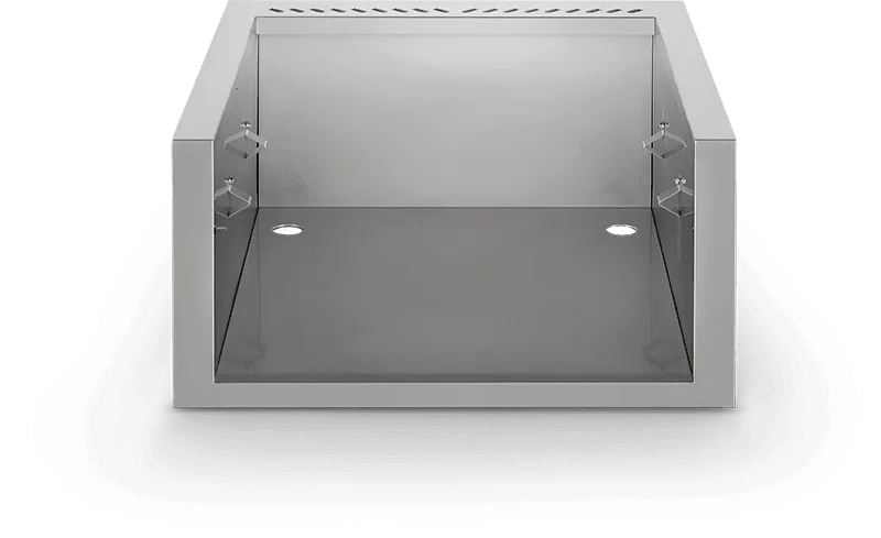 Napoleon Bbq BI2423ZCL Zero Clearance Liner For Bib18Pb. Bib18Ir & Bib18Rt For Built-In 500 And 700 Series Dual Burners . Stainless Steel