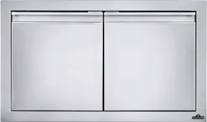 Napoleon Bbq BI30162D 30 X 16 Small Double Door . Stainless Steel