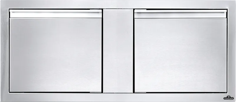 Napoleon Bbq BI42162D 42 X 16 Small Double Door . Stainless Steel