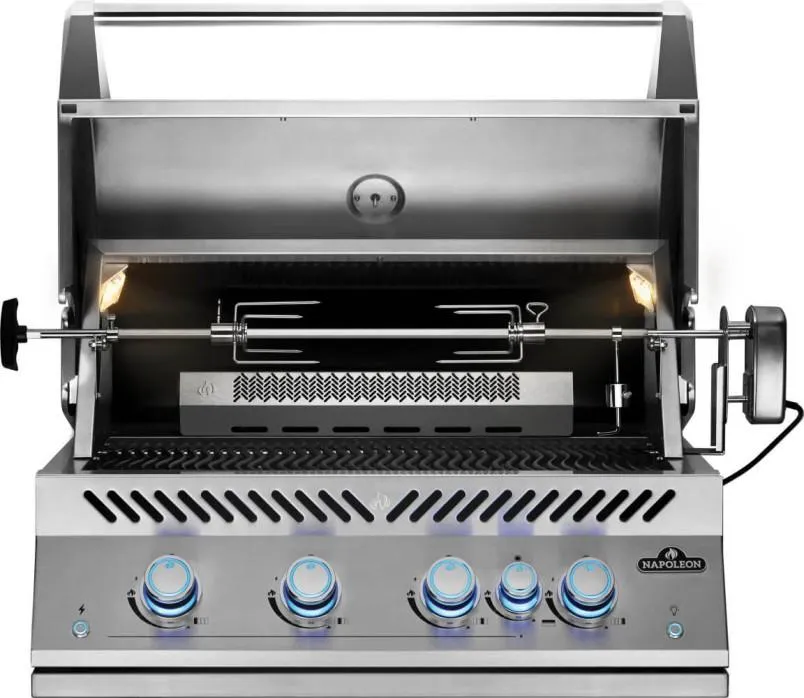 Napoleon Bbq BIG32RBNSS1 Built-In 700 Series 32 With Infrared Rear Burner . Natural Gas. Stainless Steel