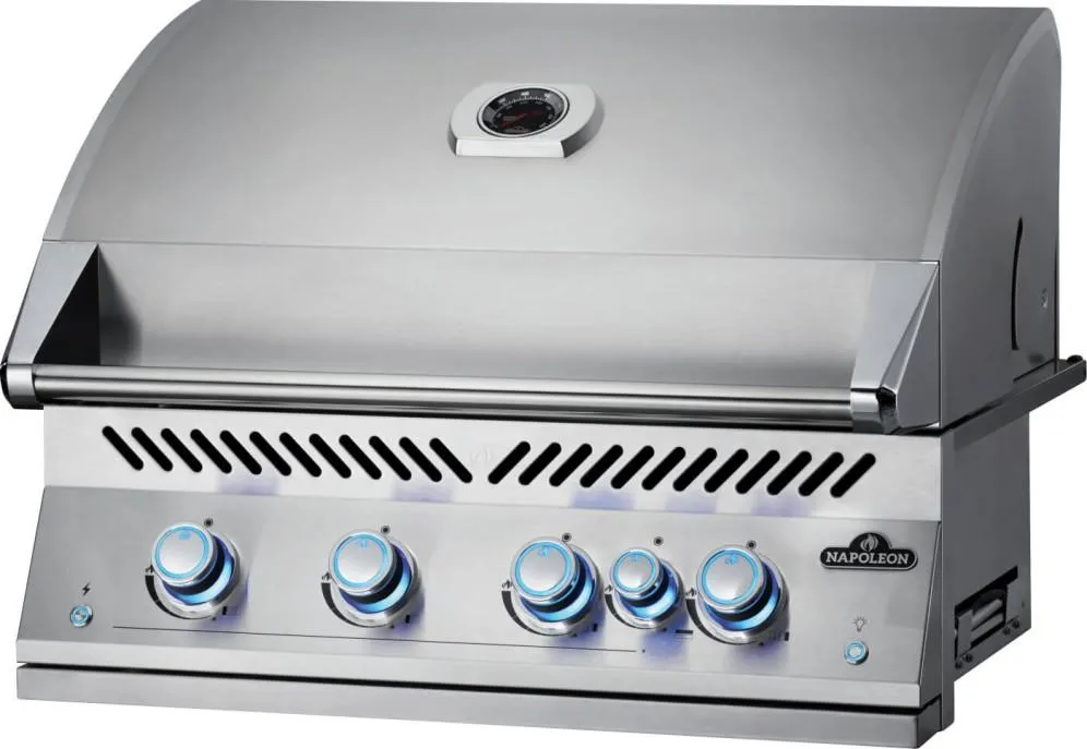 Napoleon Bbq BIG32RBNSS1 Built-In 700 Series 32 With Infrared Rear Burner . Natural Gas. Stainless Steel