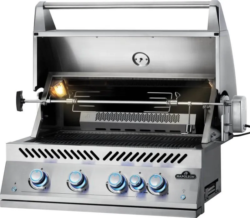 Napoleon Bbq BIG32RBNSS1 Built-In 700 Series 32 With Infrared Rear Burner . Natural Gas. Stainless Steel