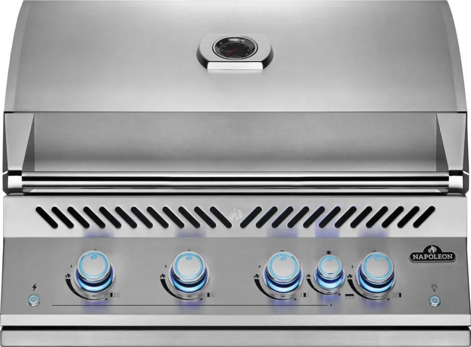 Napoleon Bbq BIG32RBNSS1 Built-In 700 Series 32 With Infrared Rear Burner . Natural Gas. Stainless Steel