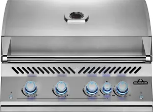 Napoleon Bbq BIG32RBNSS1 Built-In 700 Series 32 With Infrared Rear Burner . Natural Gas. Stainless Steel