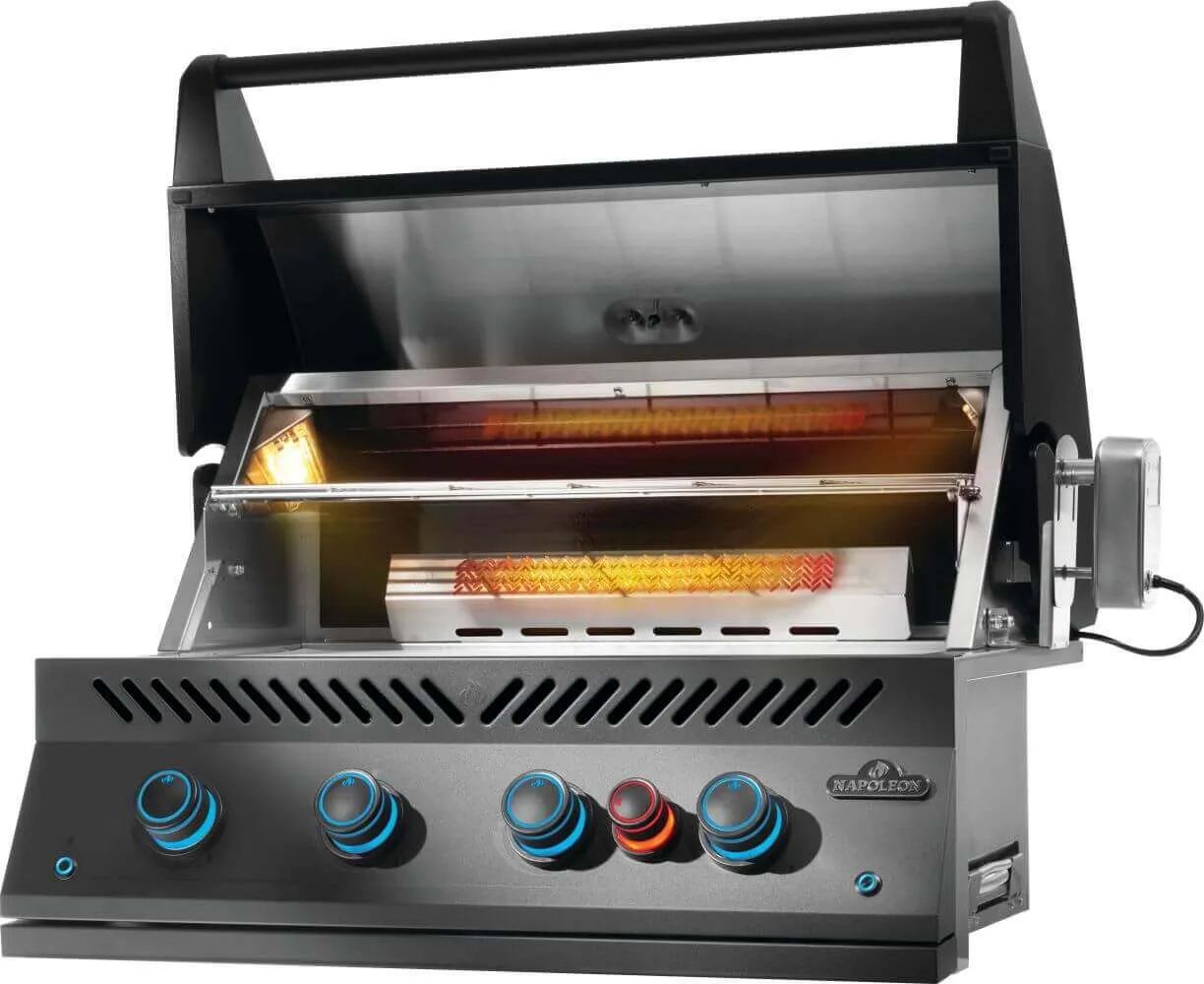 Napoleon Bbq BIG32RBPMK1 Built-In 700 Series 32 With Infrared Rear Burner . Propane. Matte/Matt Black