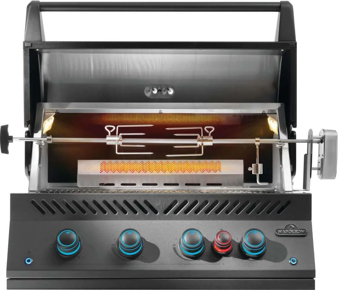 Napoleon Bbq BIG32RBPMK1 Built-In 700 Series 32 With Infrared Rear Burner . Propane. Matte/Matt Black