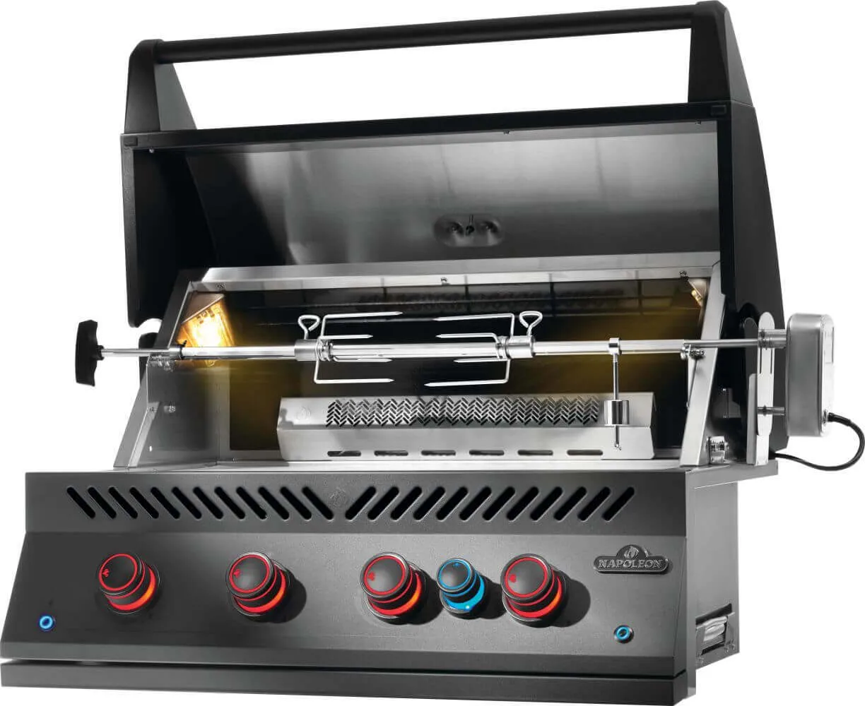 Napoleon Bbq BIG32RBPMK1 Built-In 700 Series 32 With Infrared Rear Burner . Propane. Matte/Matt Black