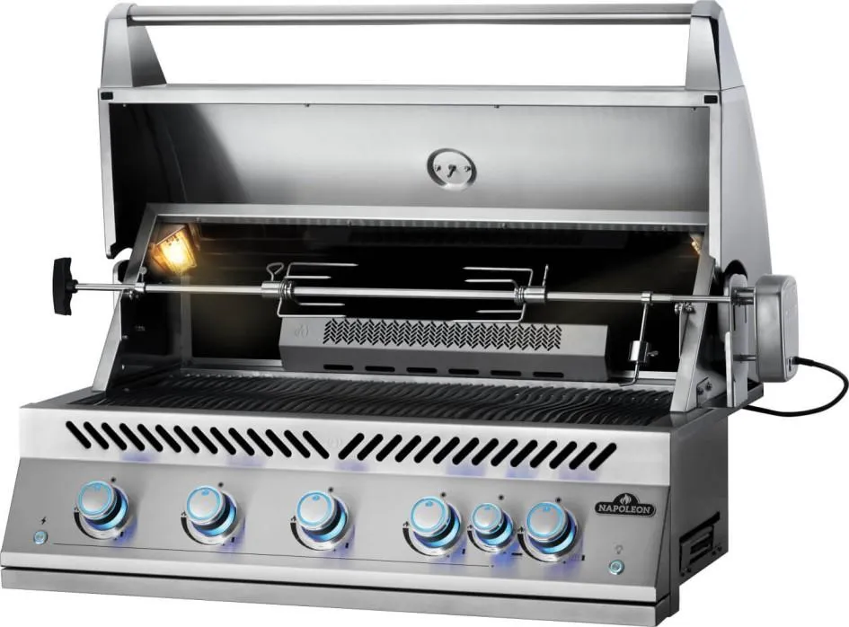 Napoleon Bbq BIG38RBNSS1 Built-In 700 Series 38 With Infrared Rear Burner . Natural Gas. Stainless Steel