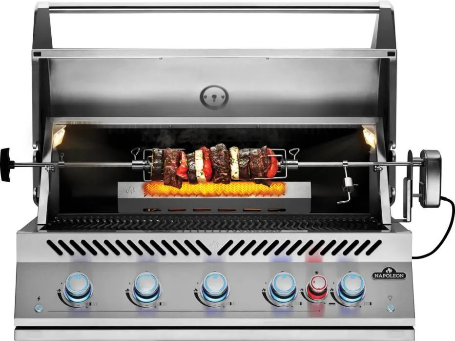 Napoleon Bbq BIG38RBPSS1 Built-In 700 Series 38 With Infrared Rear Burner . Propane. Stainless Steel