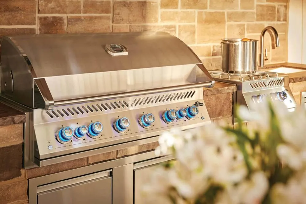 Napoleon Bbq BIG44RBNSS1 Built-In 700 Series 44 With Dual Infrared Rear Burners . Natural Gas. Stainless Steel