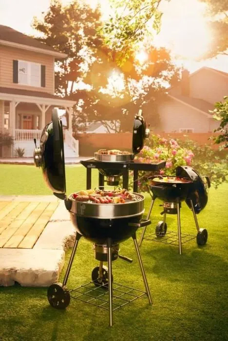 Napoleon Bbq PRO22KLEG3 Professional 22 Charcoal Kettle 22-Inch Kettle Grill . Charcoal. Black