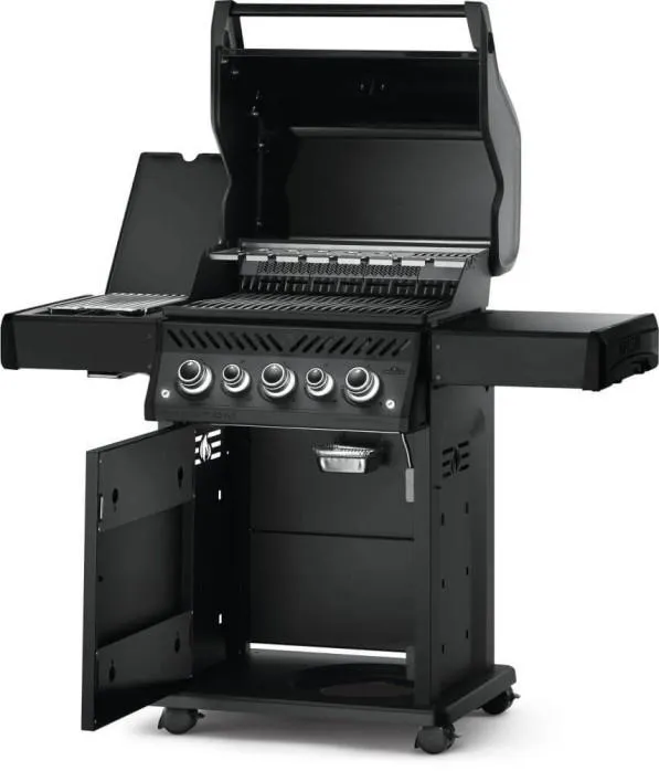 Napoleon Bbq RSE425RSIBNK1PHM Phantom Rogue Se 425 Rsib With Infrared Side And Rear Burners . Natural Gas. Satin Black