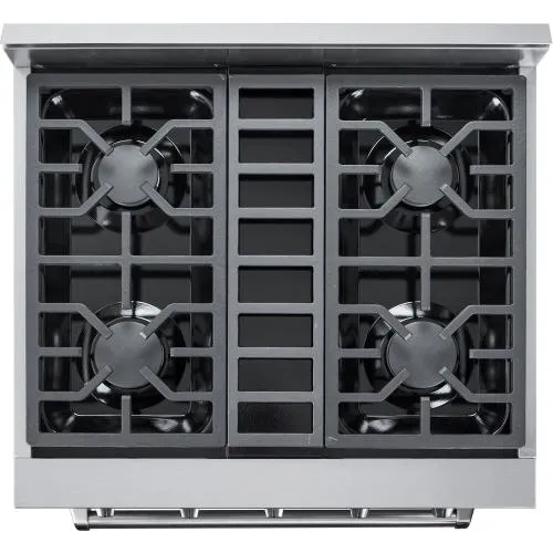 Nxr Ranges AK3001LP 30-In. Culinary Series Professional Style Lp Gas Range In Stainless Steel